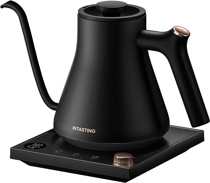 INTASTING Electric Kettles, Gooseneck Electric Kettle, ±1℉ Temperature Control, Stainless Stee... | Amazon (US)