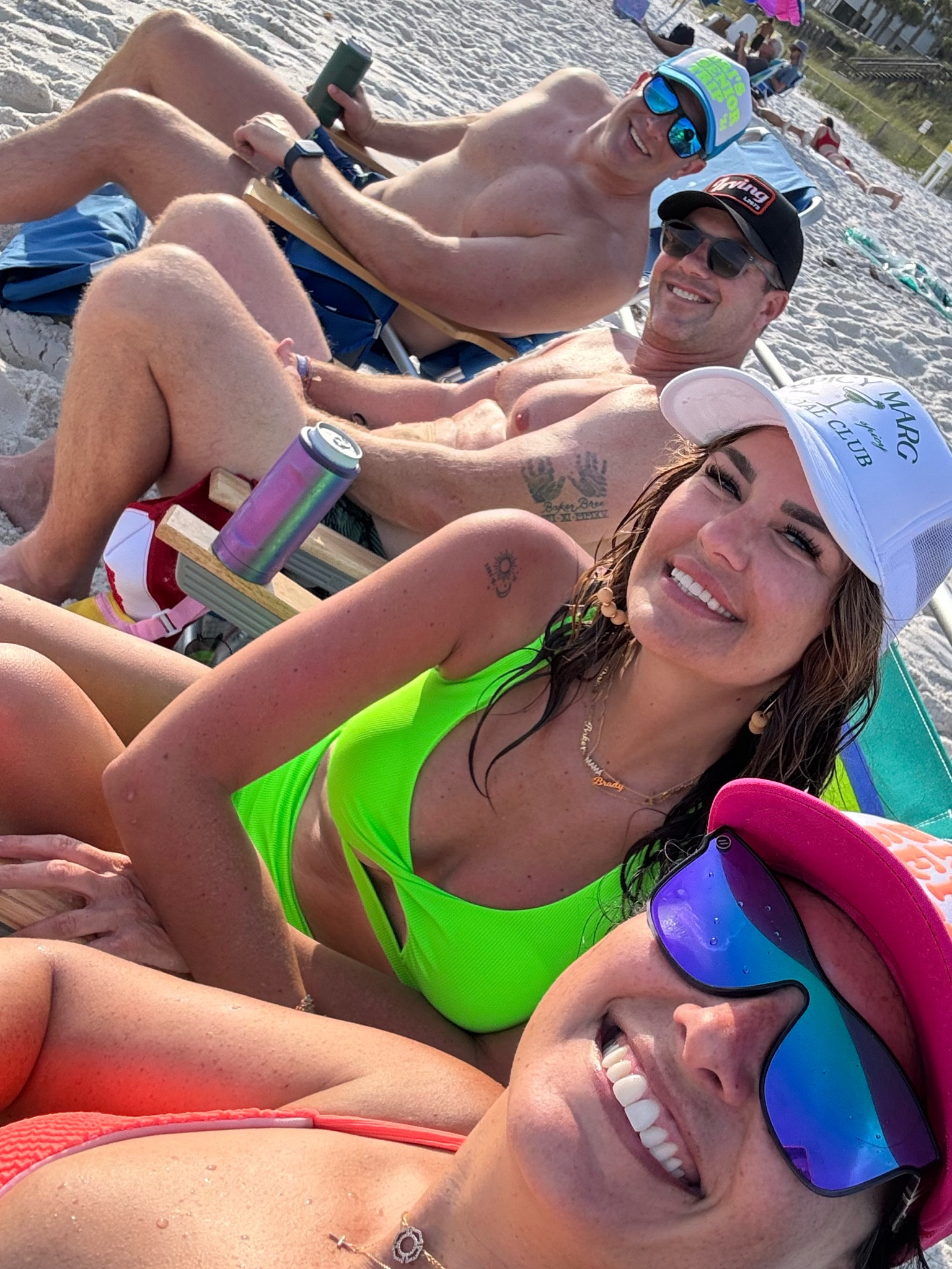 my neon swimsuit is on sale for just $20! such a flattering fit with the top cut out and they are a full coverage bottom! I wear a small in both.  

#LTKTravel #LTKSeasonal #LTKSwim