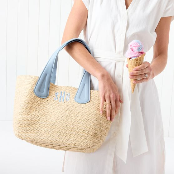 Montecito Straw Tote | Mark and Graham