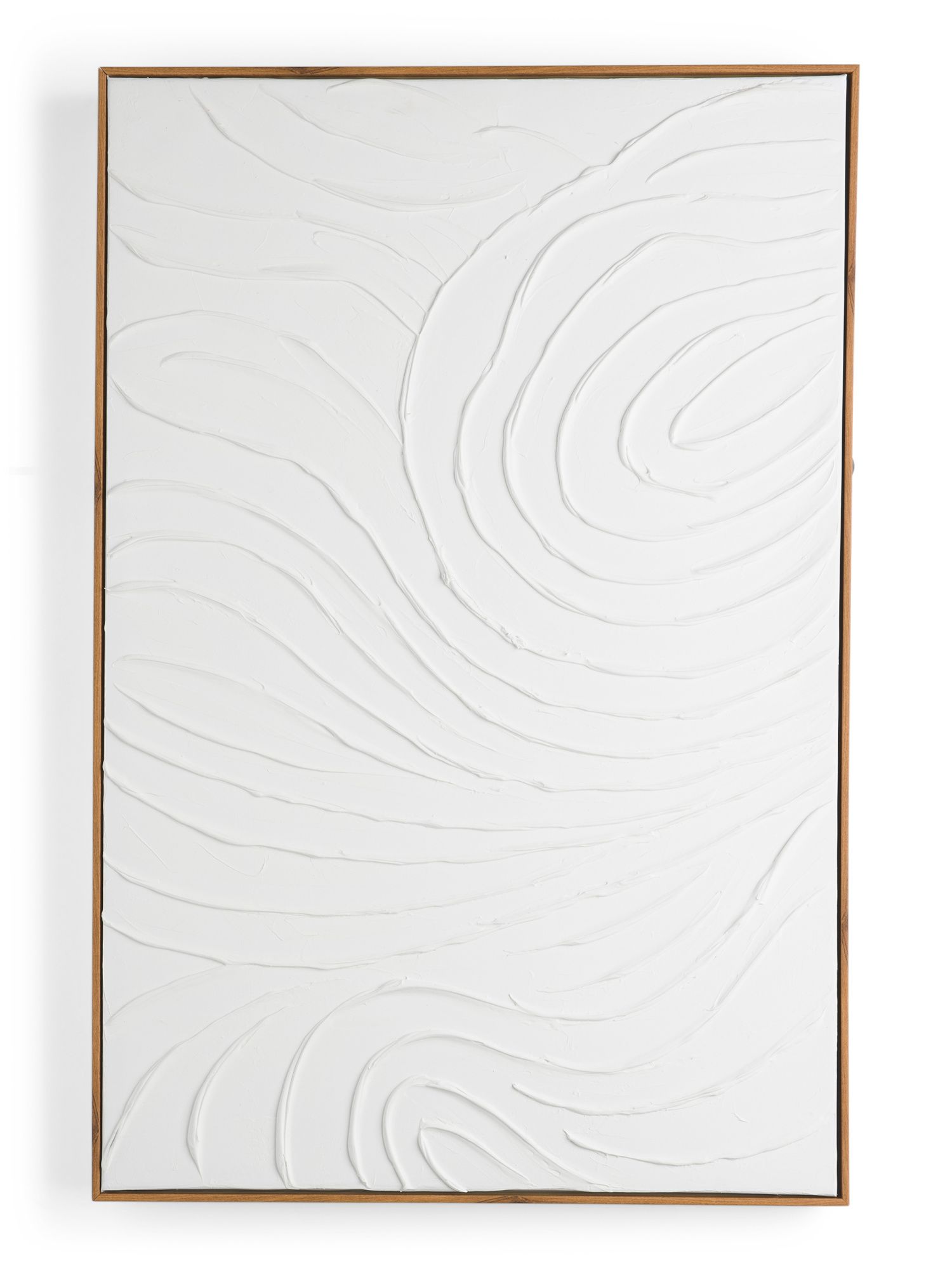 24x36 Textured Plaster Swirls Framed Wall Art | TJ Maxx
