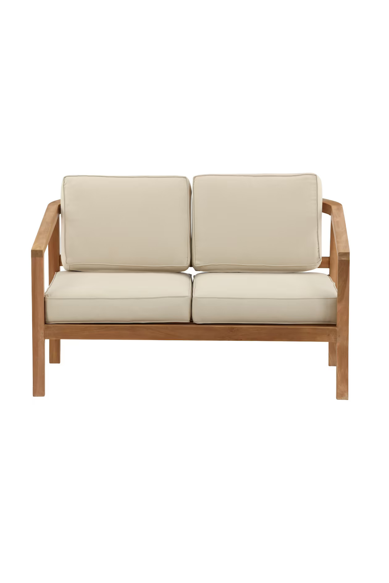 Kenya Sofa - Teak, Beige - Home All | H&M AT | H&M (DE, AT, CH, NL, FI)