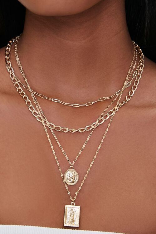 Coin Pendant Necklace Set | Forever 21 (US)