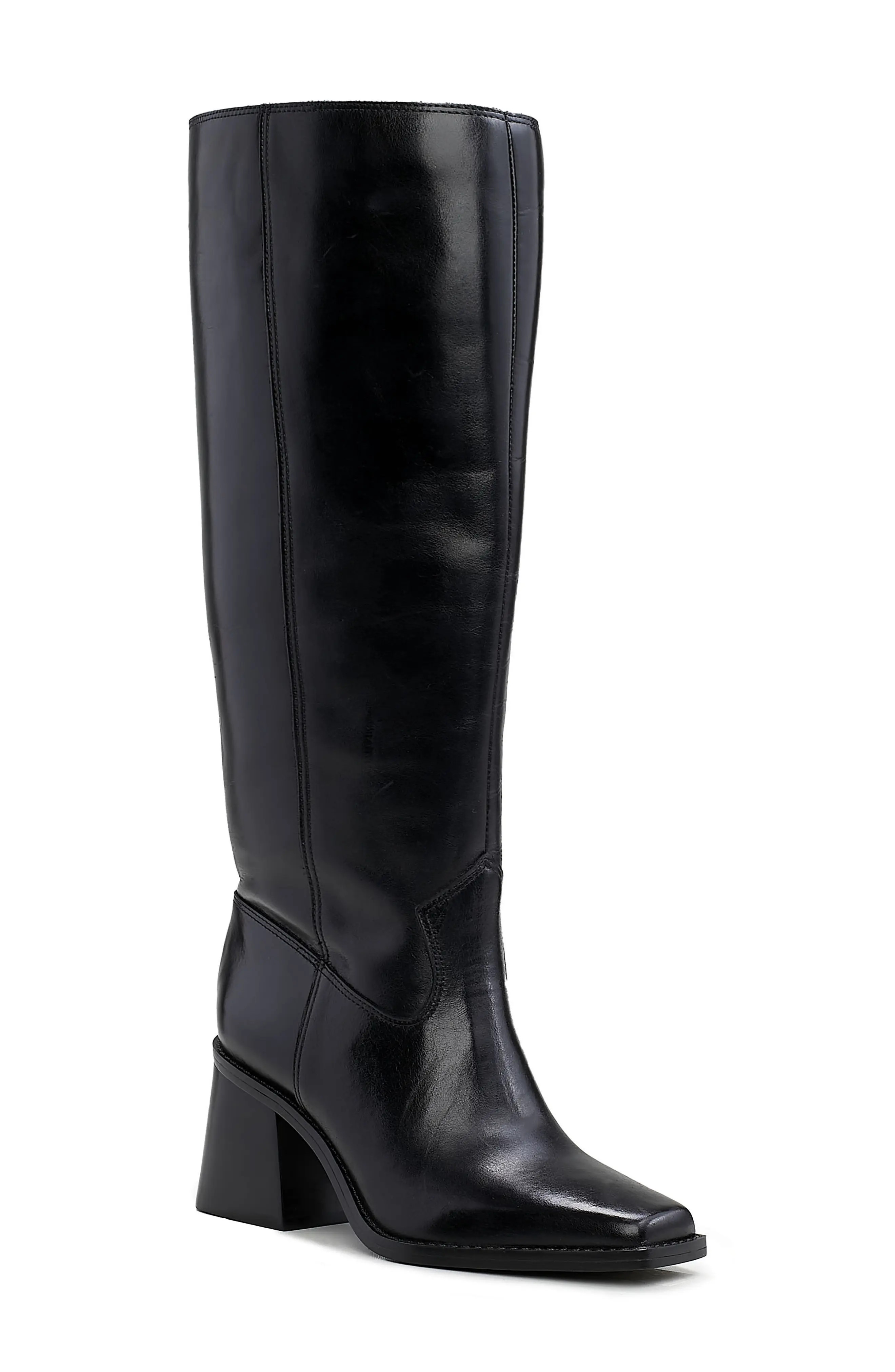 Vince Camuto Sangeti Knee High Boot in Swan at Nordstrom Rack, Size 7 Regular Calf | Nordstrom Rack