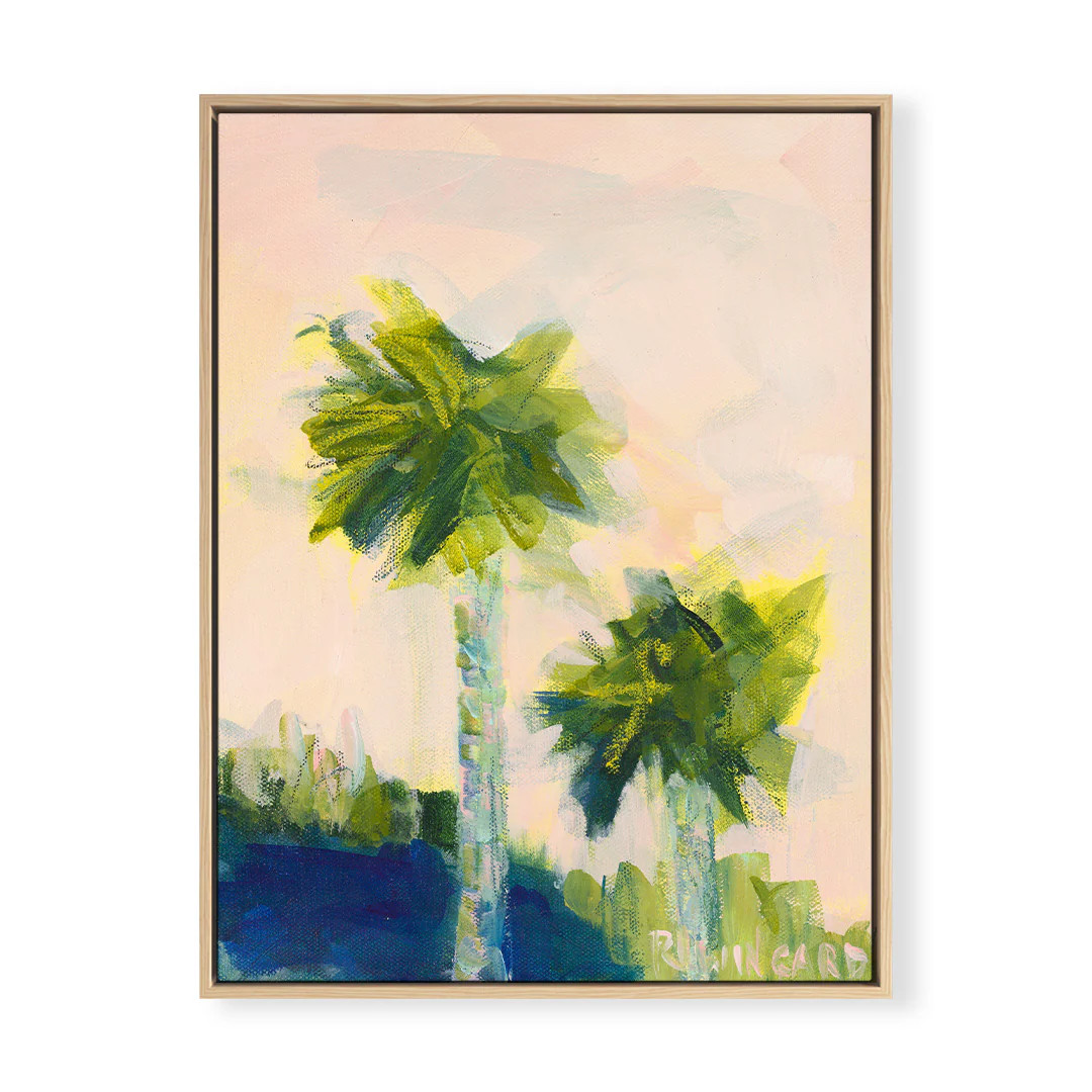 Little Surfer Girl by Pam Wingard Painted Art Prints | Urban Garden Prints