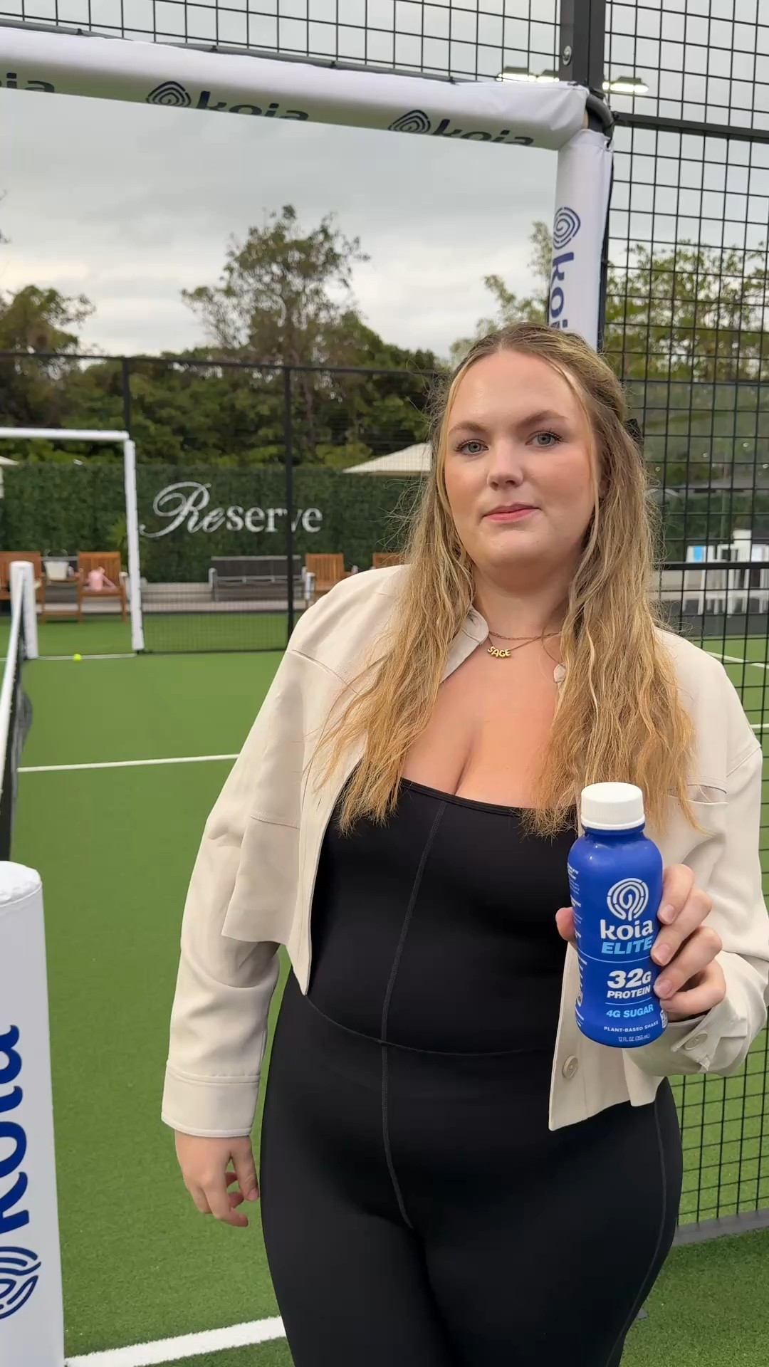 Drinking a delicious protein drink from Koia 

#LTKActive #LTKMidsize