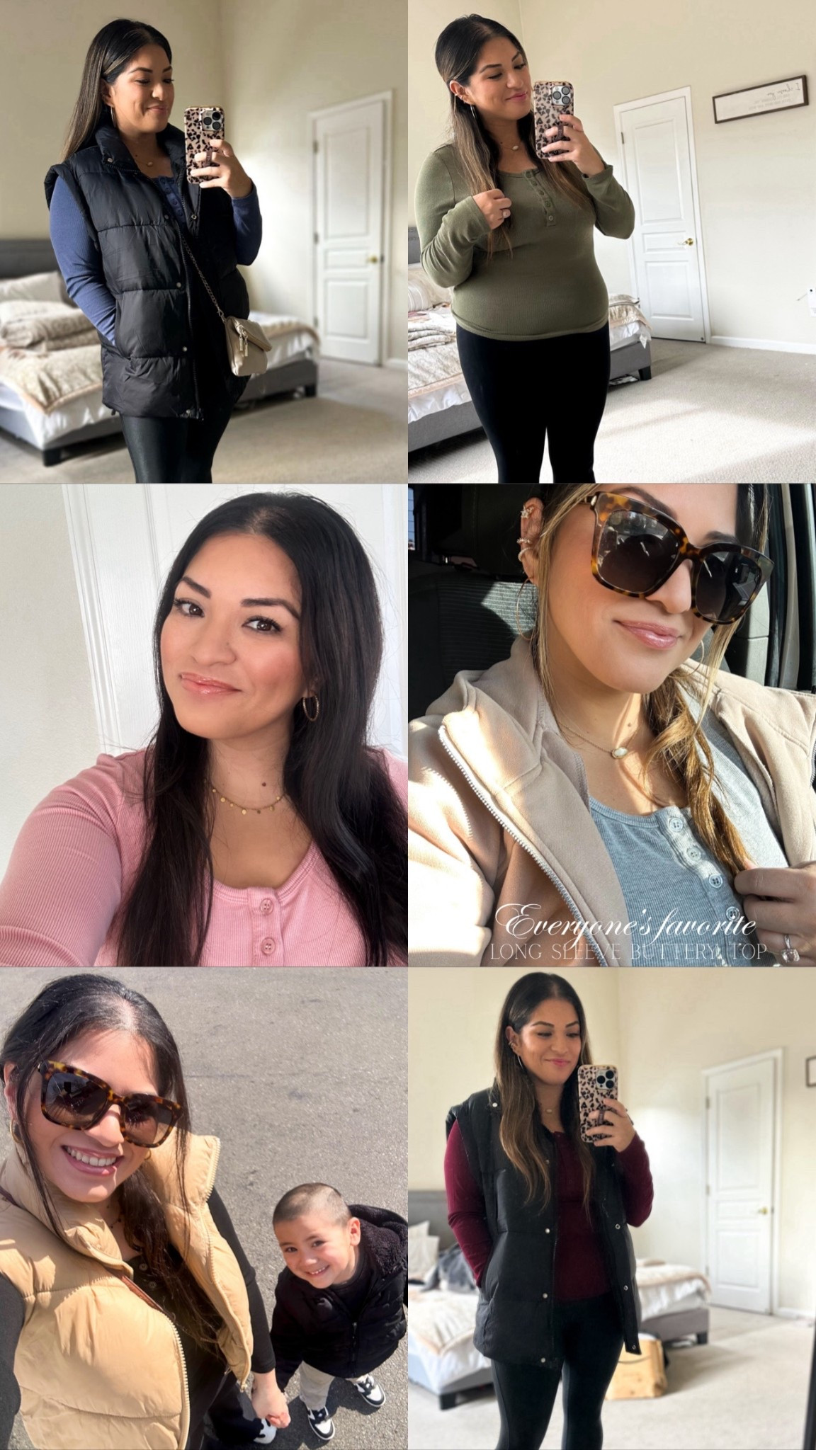 The long sleeve top everyone has been loving, I own it in just about every color lol it's in majorrrr sale! They come out to around $11.  

#LTKootd #LTKmomlife #LTKdayinmylife #LTKgrwm

#LTKCyberWeek #LTKHoliday #LTKGiftGuide