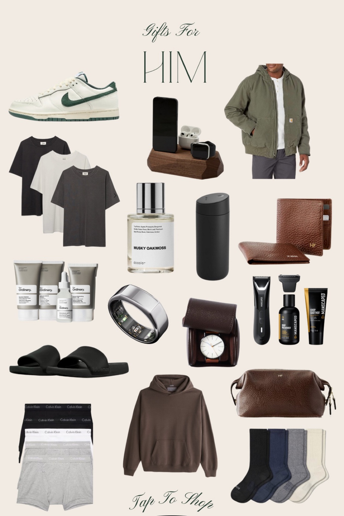 Gift guide for him 🧦♥️🦌 #giftsforhim #holidaygiftguide 

#LTKGiftGuide #LTKCyberWeek #LTKHoliday