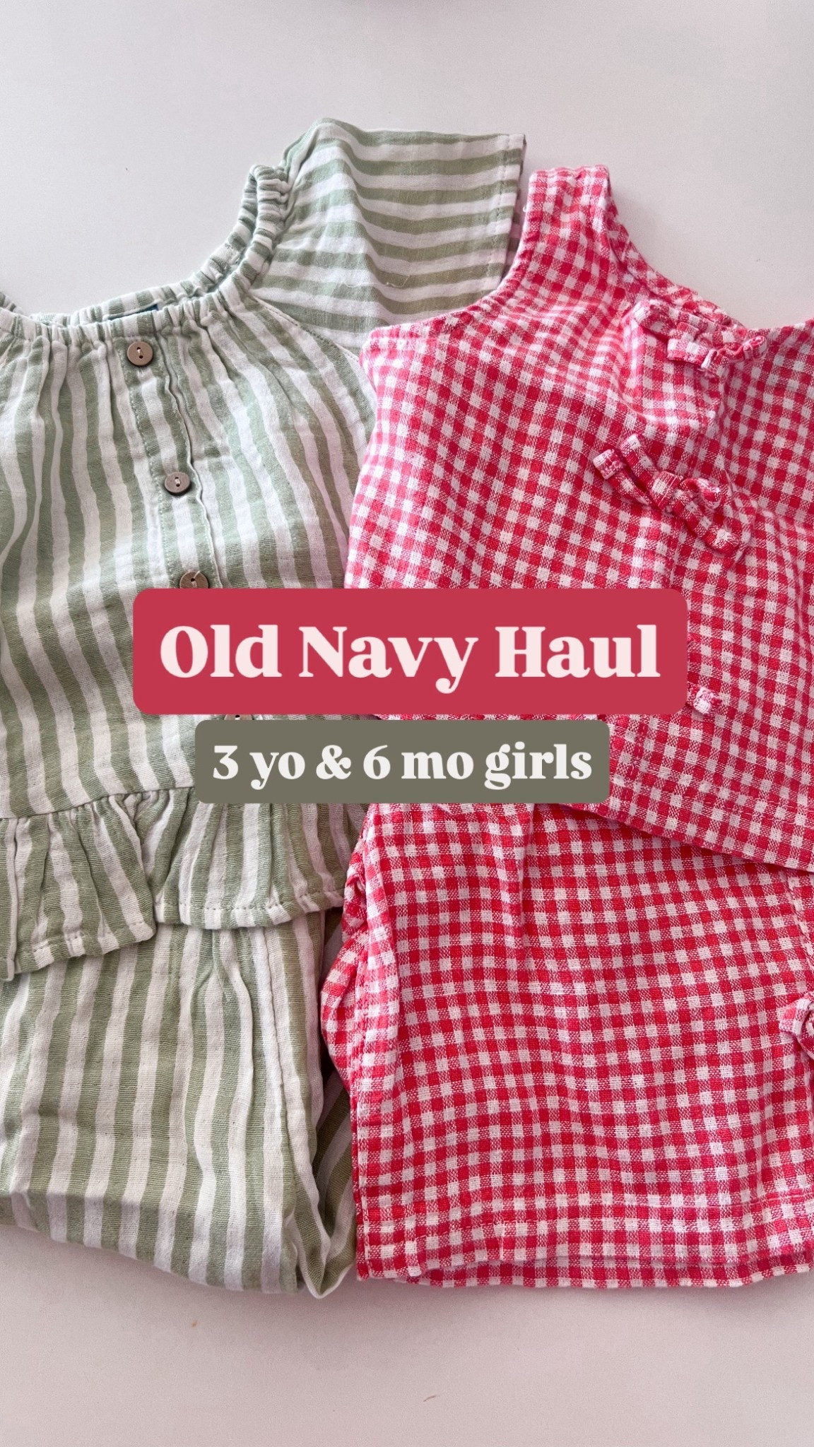 Toddler & baby girl old navy haul! These are so cute for spring and summer. I love the red because it’s perfect for all the upcoming holidays too. Linking tons of similar spring outfits / summer outfits that are perfect for Memorial Day / Fourth of July / Labor Day 

Toddler girl outfit / toddler girl fashion / toddler style / old navy / summer outfit baby / red gingham / 4th of July outfit / red white and blue outfit / matching sets / outfit sets / toddler matching set 

#LTKBaby #LTKKids