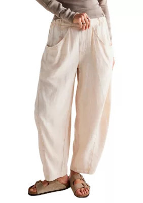 Free People Women's High Road Pull On Barrel Pants, XS | Belk