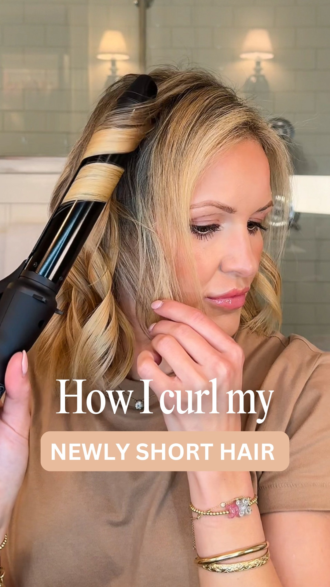 How I curl my shirt hair! Fav products for short curls 

#LTKBeauty