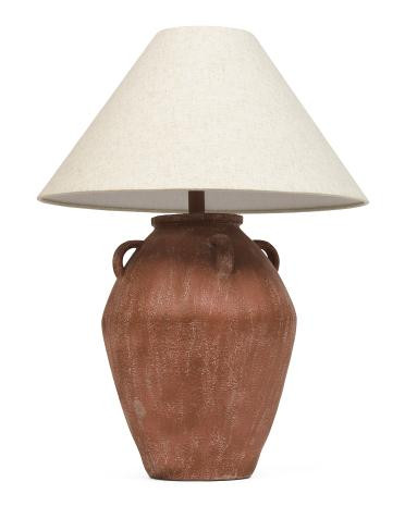 28in colorado textured pot table lamp | TJ Maxx