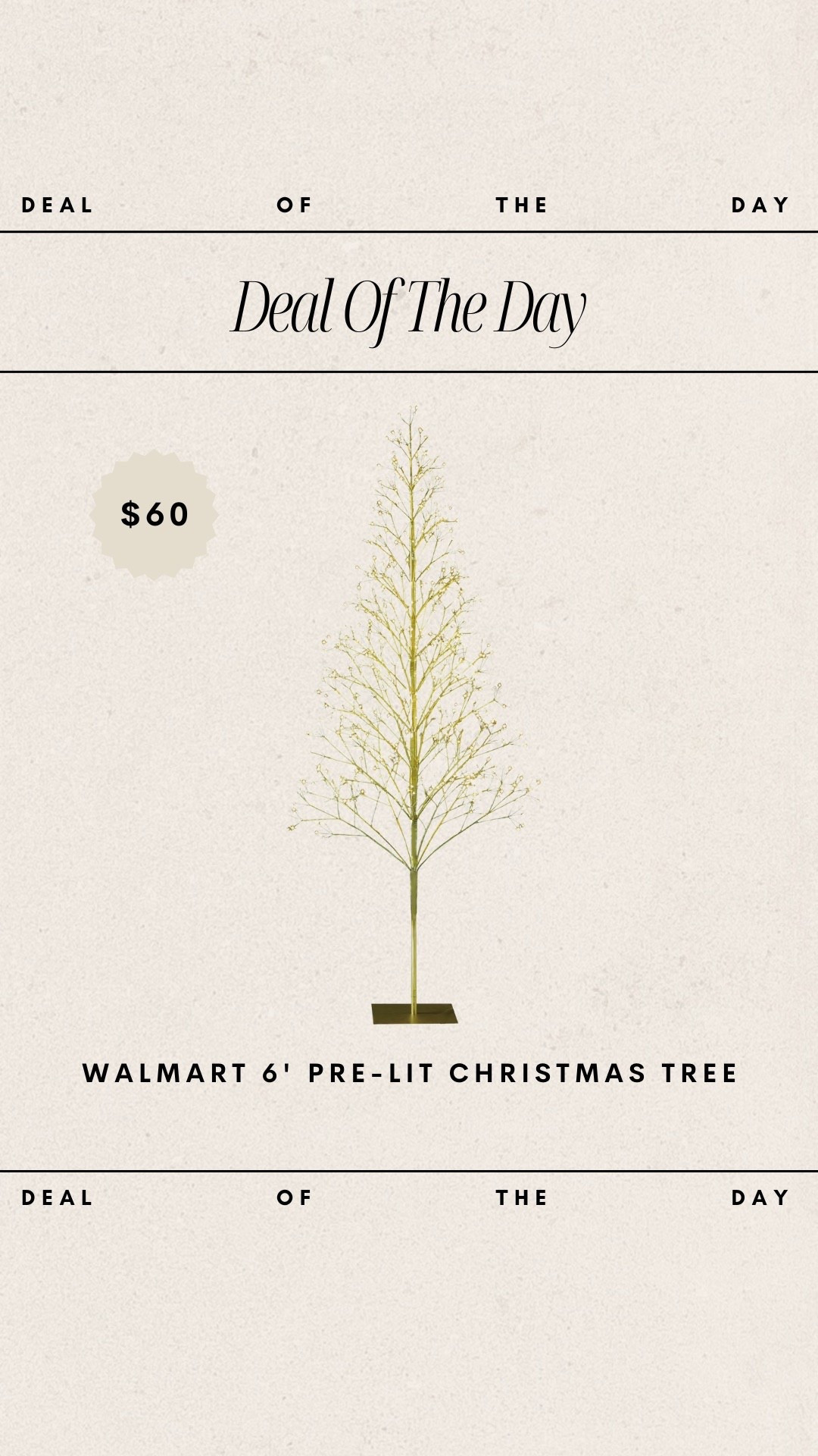 Deal of the Day - Walmart 6’ Pre-Lit Christmas Tree // only $60!

walmart christmas, walmart holiday, seasonal decor, walmart seasonal, walmart christmas tree

#LTKSeasonal #LTKHome #LTKStyleTip