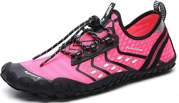 UBFEN Water Shoes Aqua Shoes Swim Shoes Mens Womens Beach Sports Quick Dry Barefoot for Boating F... | Amazon (US)