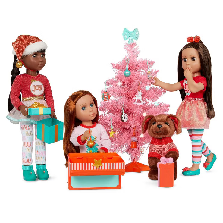 Glitter Girls Holiday Tree Playset 14" Doll | Target