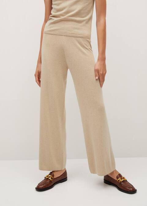 Gerippte Strickhose | MANGO (DE)