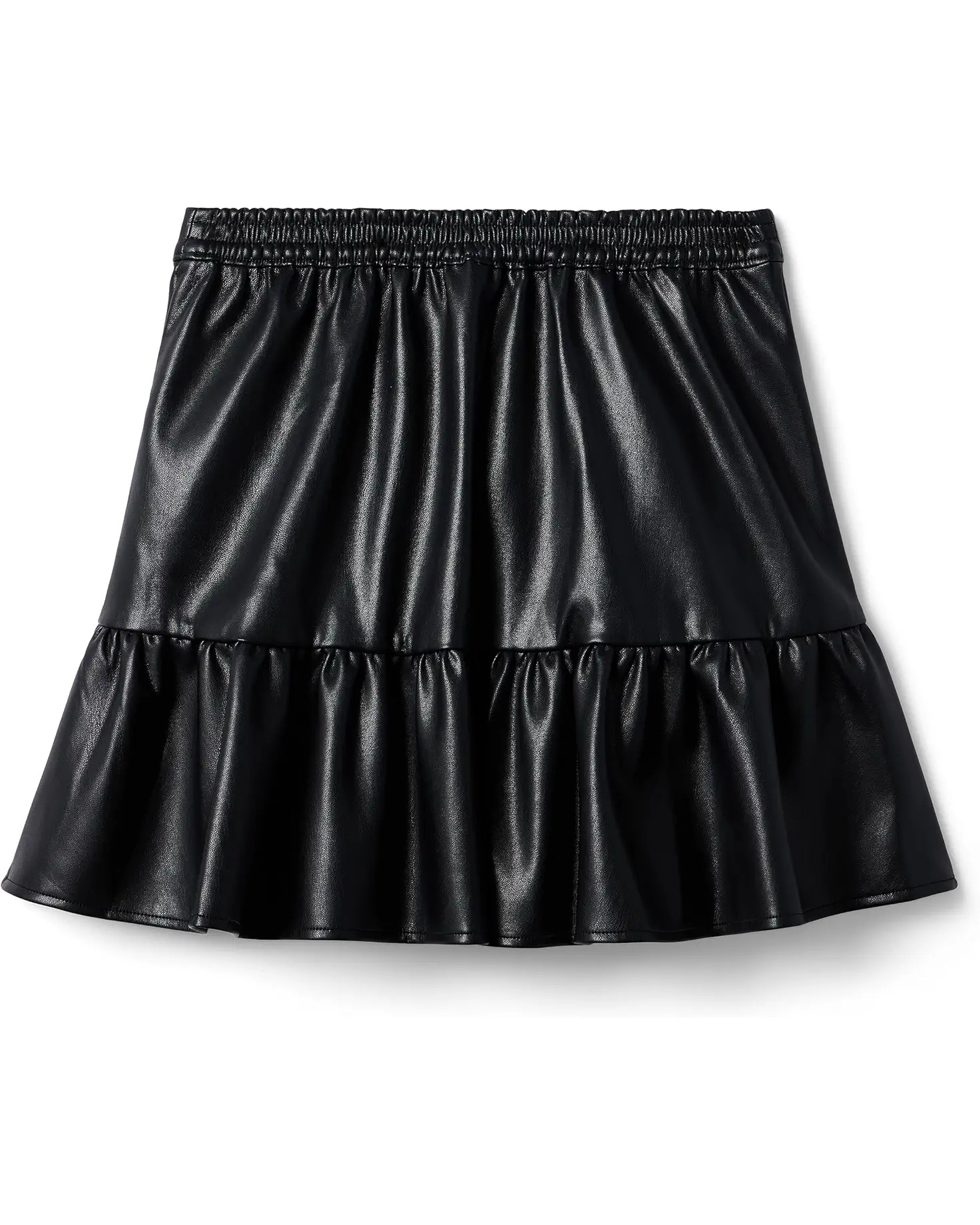 Faux Leather Skirt (Big Kids) | Zappos