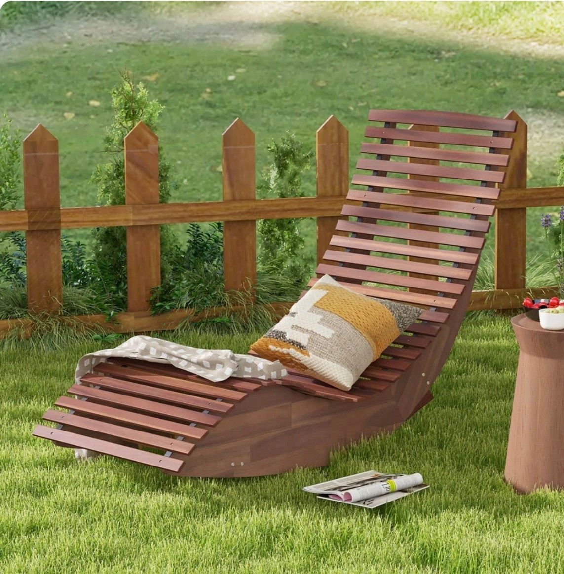 Outdoor acacia wood chair lounge

#LTKdayinmylife #LTKHome #LTKSeasonal