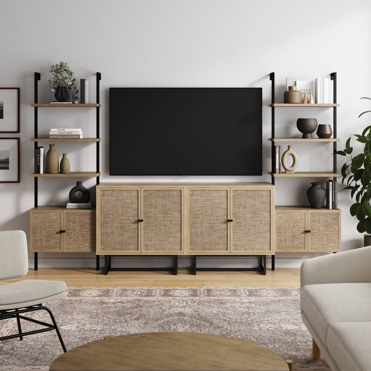 Rattan entertainment center 

This beautiful wall shelving system is great for storage. This is a best seller!

Currently on sale with Nathan James  

#LTKmomlife #LTKSaleAlert #LTKU