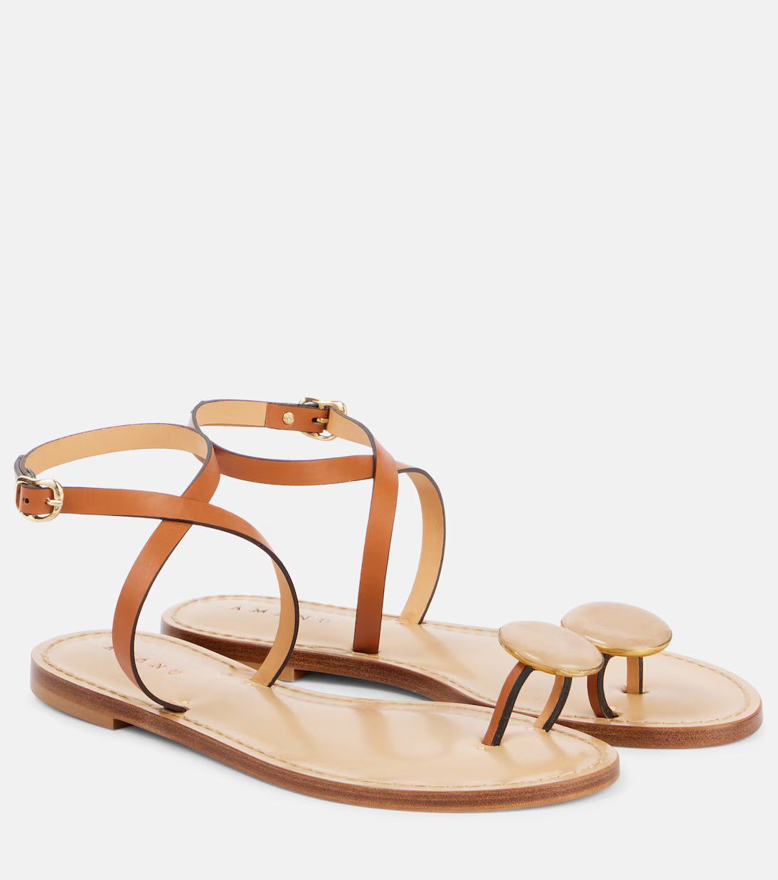 Kigali embellished leather sandals | Mytheresa (UK)
