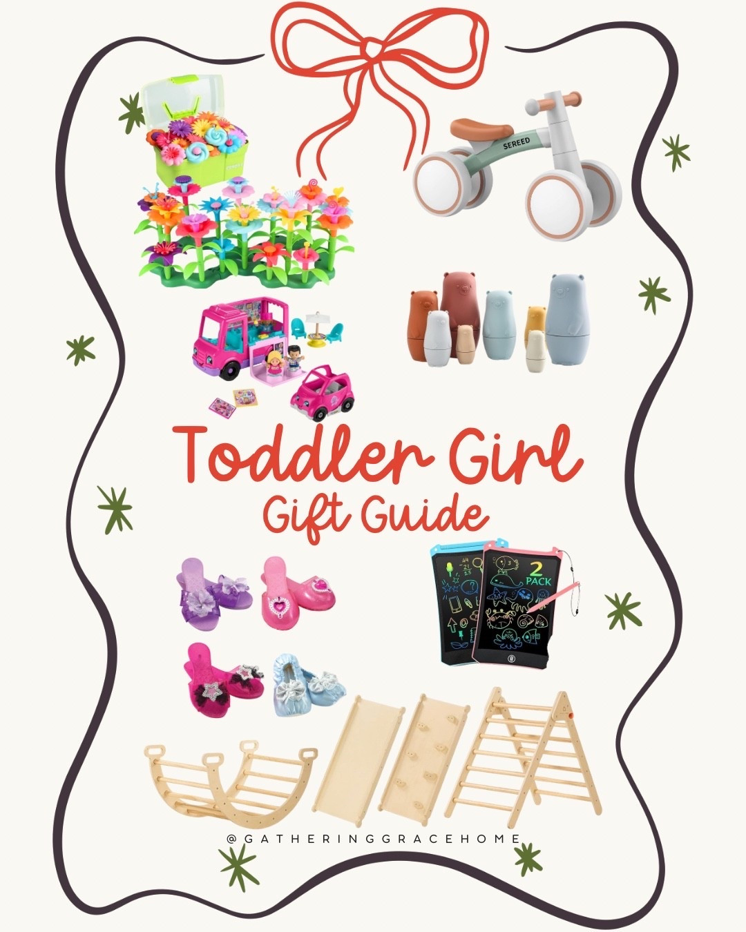Christmas gift ideas for a toddler girl. 

#LTKKids #LTKHoliday #LTKGiftGuide