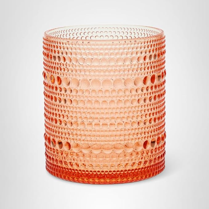 FORTESSA Orbetto Outdoor Hobnail Plastic Drinkware, 10.5 Ounce Double Old Fashioned Outdoor Glass... | Amazon (US)