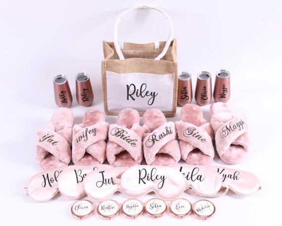 Personalized Party Gift  Sleep Mask Compact Mirror Tumbler - Etsy | Etsy (US)