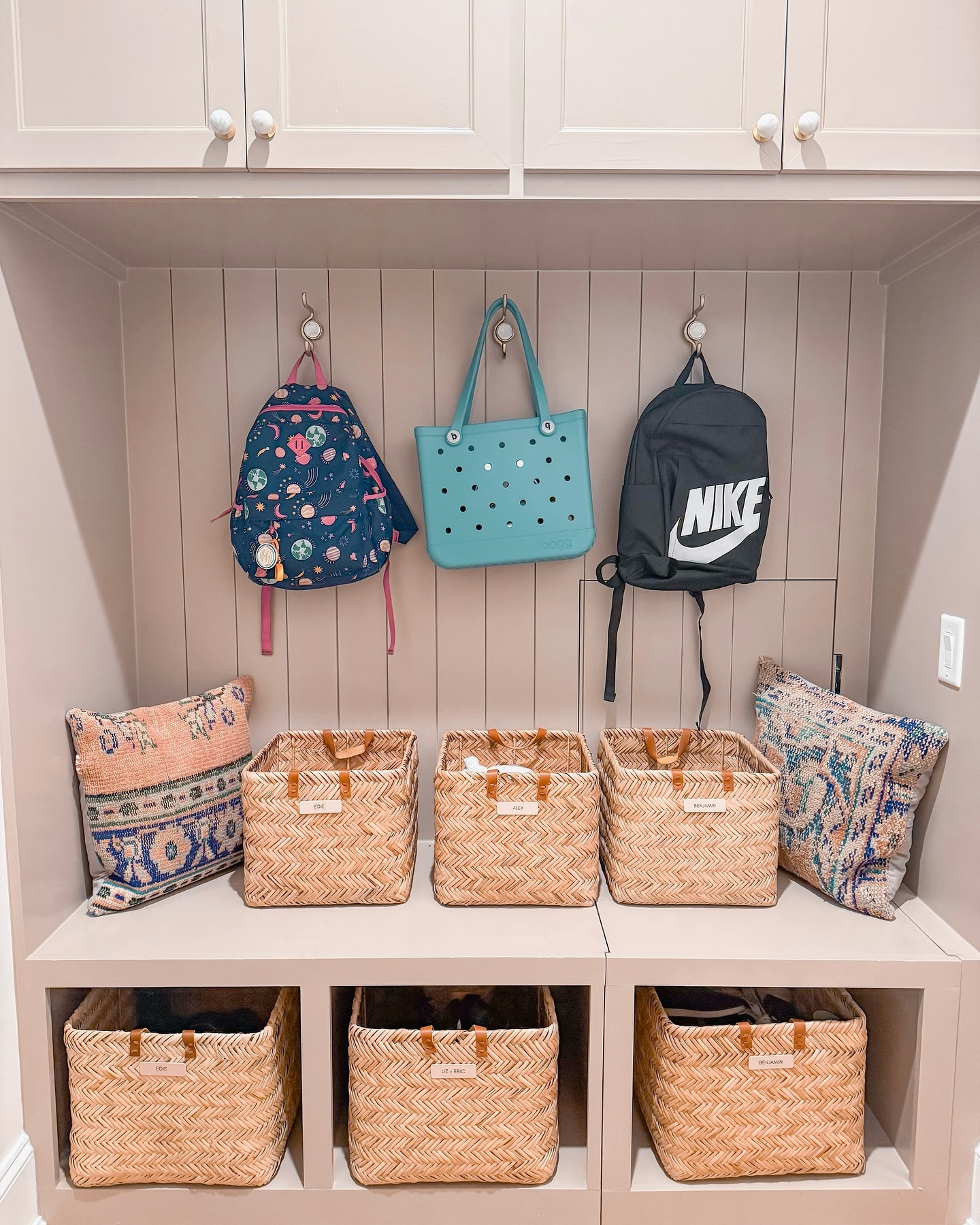 Back-to-school prep starts at your back door! 🎒✨

Transform your drop zone into a launch pad for smooth school mornings - dedicated spots for backpacks, lunch boxes, shoes that actually get put away, and a place for all those misc items your child seems to leave all over the house! 

When everything has a home right by the door, those hectic school mornings become so much easier!

Ready to set your family up for back-to-school success? Visit our link in bio to get started!

#sortandsimplifyorganizing #nashvilleorganizer #nashvillehomeorganizer #nashvillesmallbusiness #nashvillemoms #nashvillehomes #organizedmom #organizedkids #dropzoneorganization #mudroomorganization