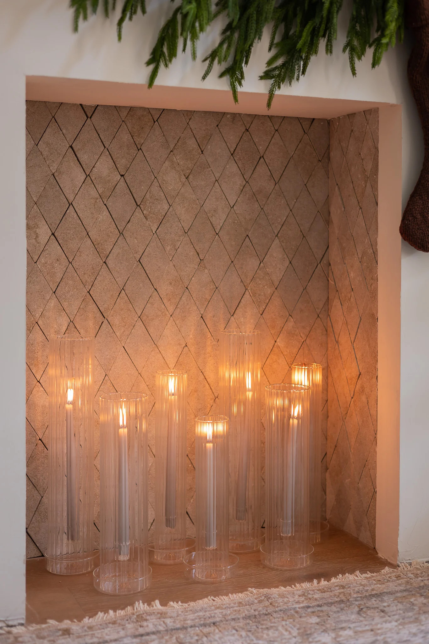 Reeded Candle Sleeves | Cottage and Key