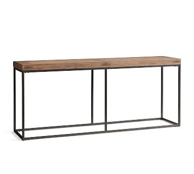 Malcolm Console Table, Aged Umber | Pottery Barn (US)
