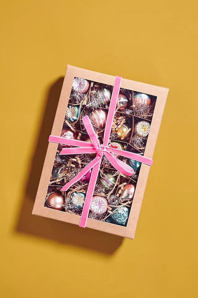 Days Of Yore Mini Ornaments, Set of 24 | Anthropologie (US)