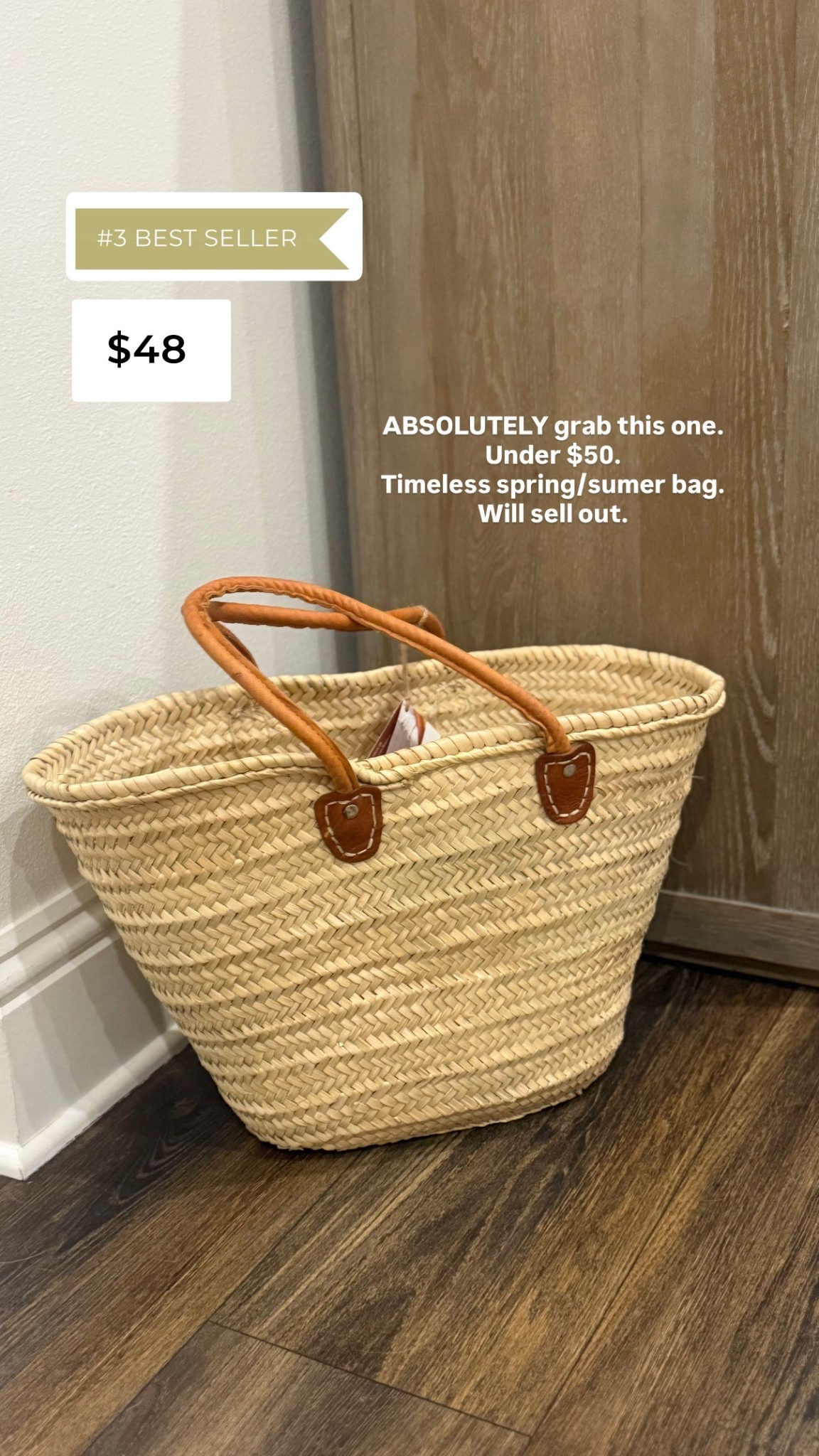 Timeless spring summer bag. Under $50. Selling fast! Extremely high sell out risk so grab it fast. Pool bag beach bag 

#LTKTravel #LTKOver40 #LTKSwim
