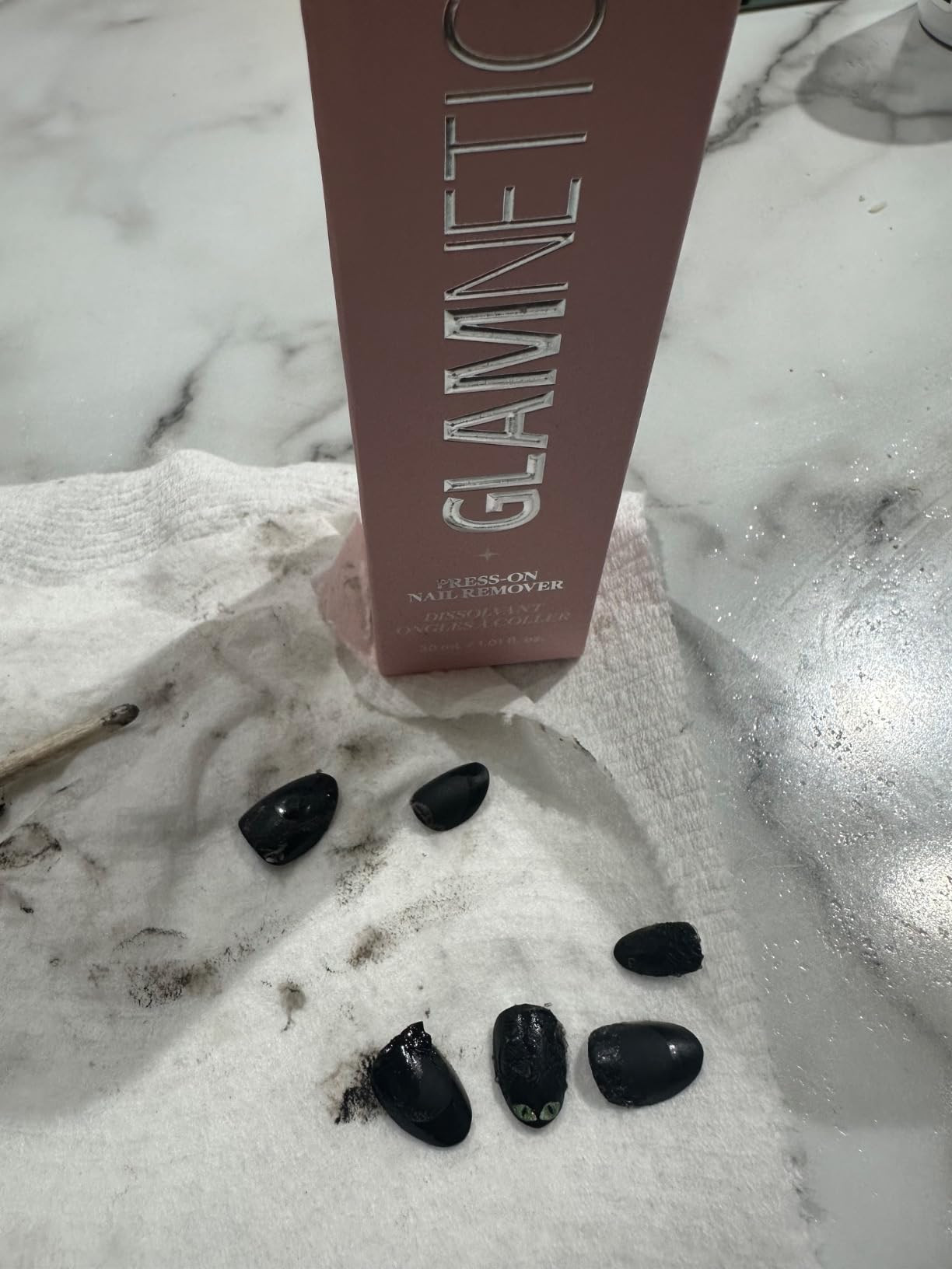 Glamnetic Press On Nail Remover | Odorless, No Acetone, Gentle Press-On Nail Remover Serum for Fa... | Amazon (US)