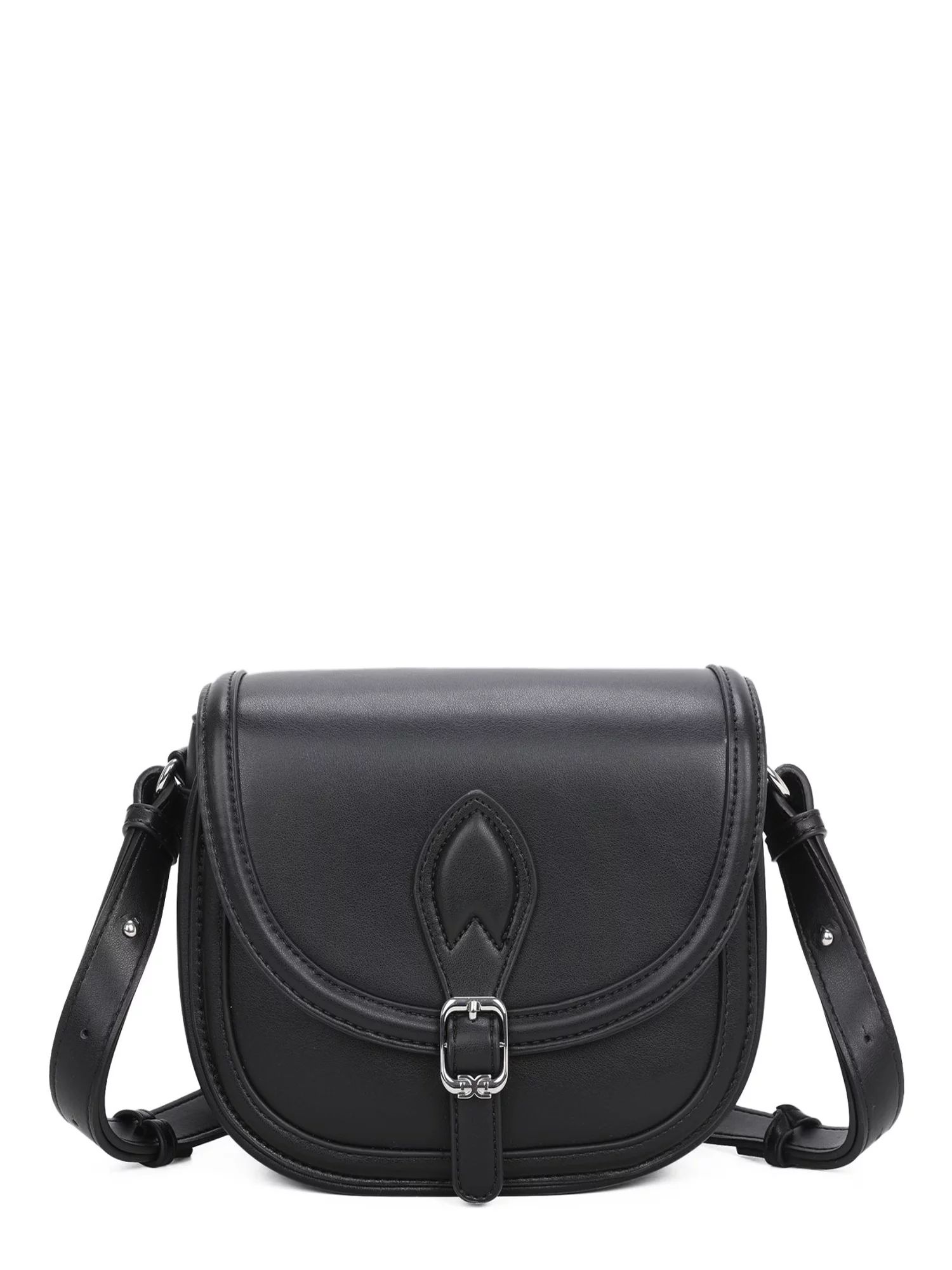 Sam Edelman Women's Giorgia Saddle Handbag, Black | Walmart (US)