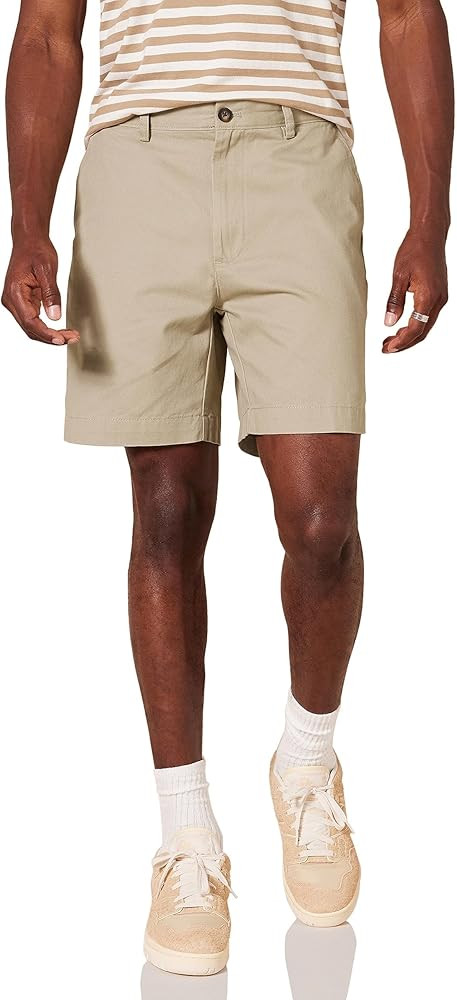 Amazon Essentials Men's Classic-Fit 7" Chino Shorts | Amazon (US)