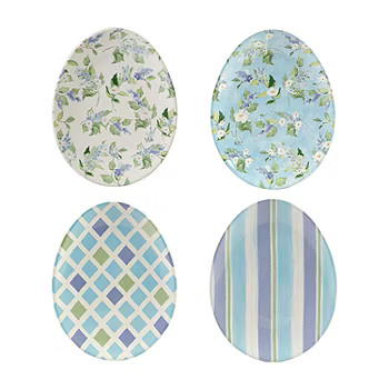 Certified International Easter Morning 4-pc. Earthenware Appetizer Plate | JCPenney