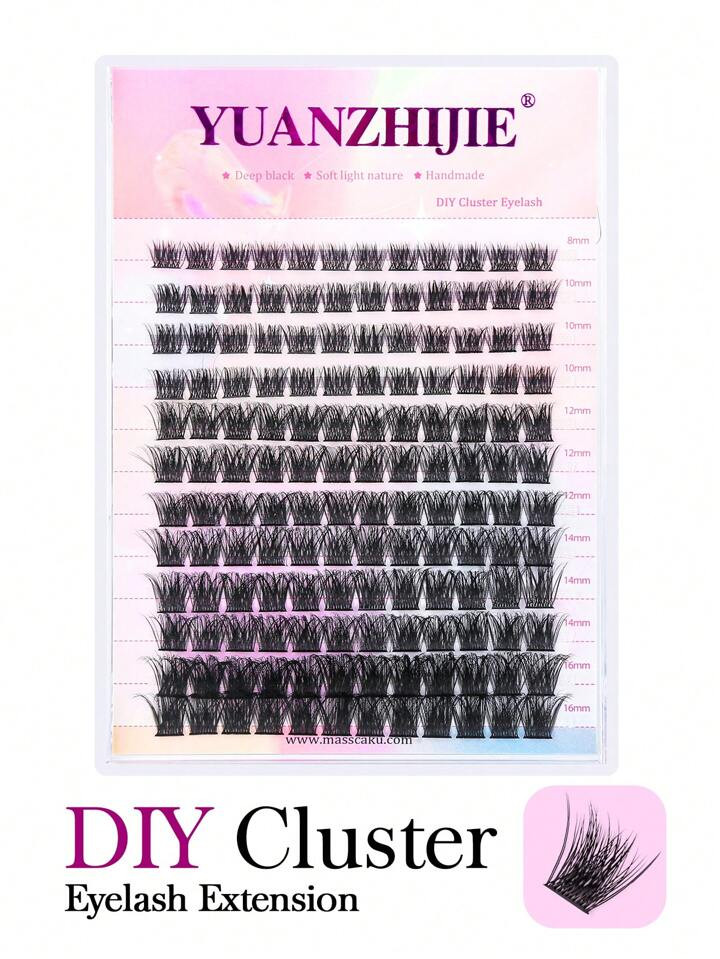 1box 12 Rows C D Curl Single Dense Row Planting Individual Eyelashes | SHEIN