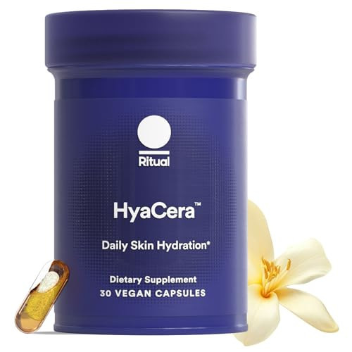 Ritual HyaCera Hyaluronic Acid Skin Supplement - 30 Capsules - 30 Servings | Amazon (US)