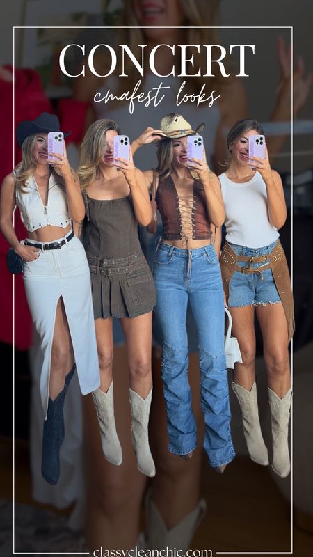 Summer country concert outfits. Western concert looks cma fest outfits in my usual small/2 


#LTKSeasonal #LTKParties #LTKStyleTip