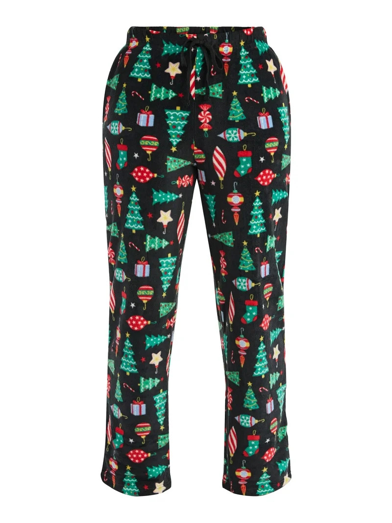 Women's and Women's Plus Christmas Sleep Pants from Holiday Time, Sizes S-3X - Walmart.com | Walmart (US)