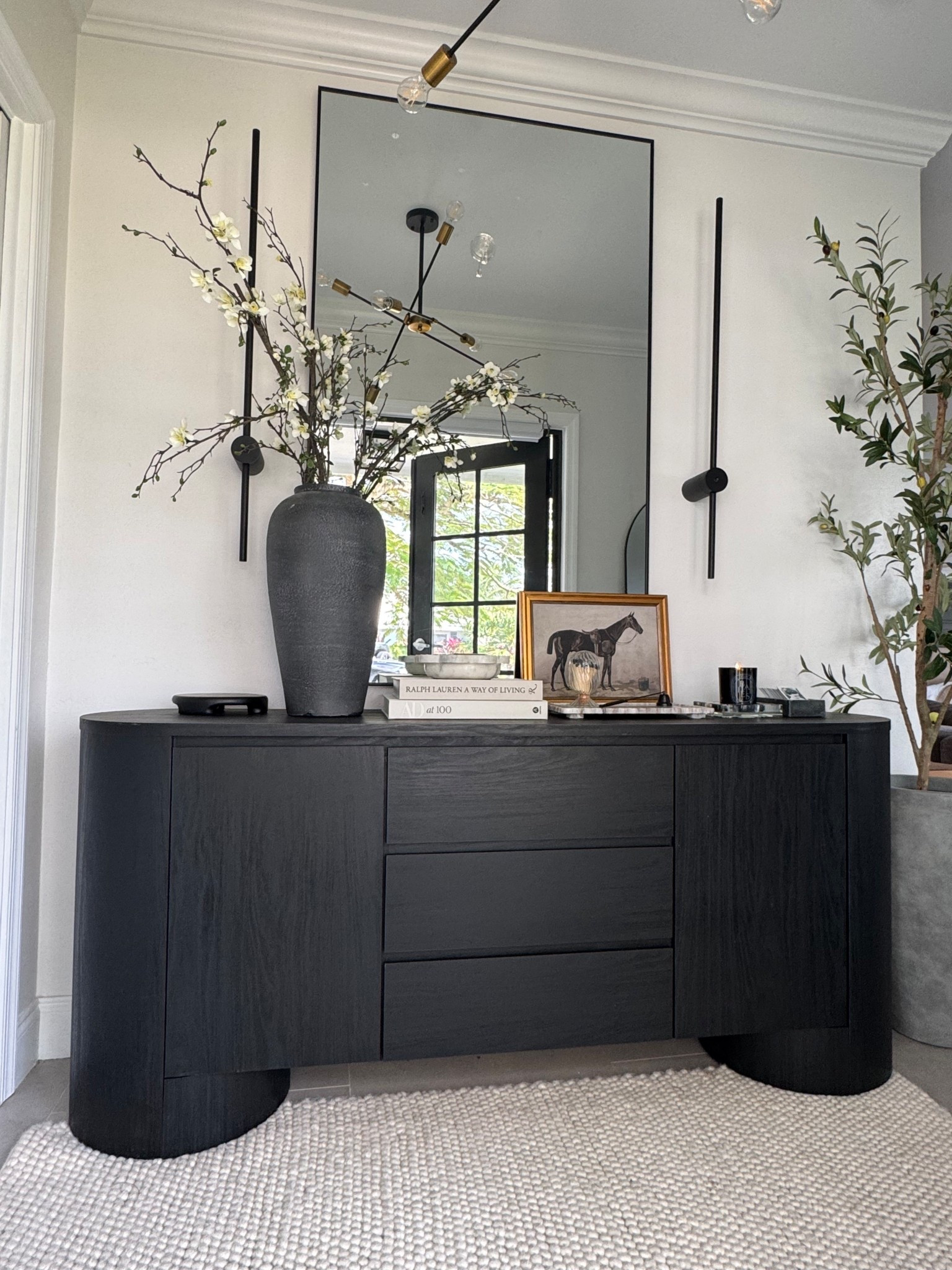 This sideboard might be my favorite Amazon find to date 🤍
It completely anchored our foyer and added so much warmth without overwhelming the space. 

#homedecor

#interiorinspo

#homeinspo

#LTKHome #LTKSaleAlert #LTKmomlife