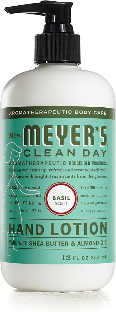 MRS. MEYER'S CLEAN DAY Hand Lotion for Dry Hands, Non-Greasy Moisturizer Made with Essential Oils... | Amazon (US)