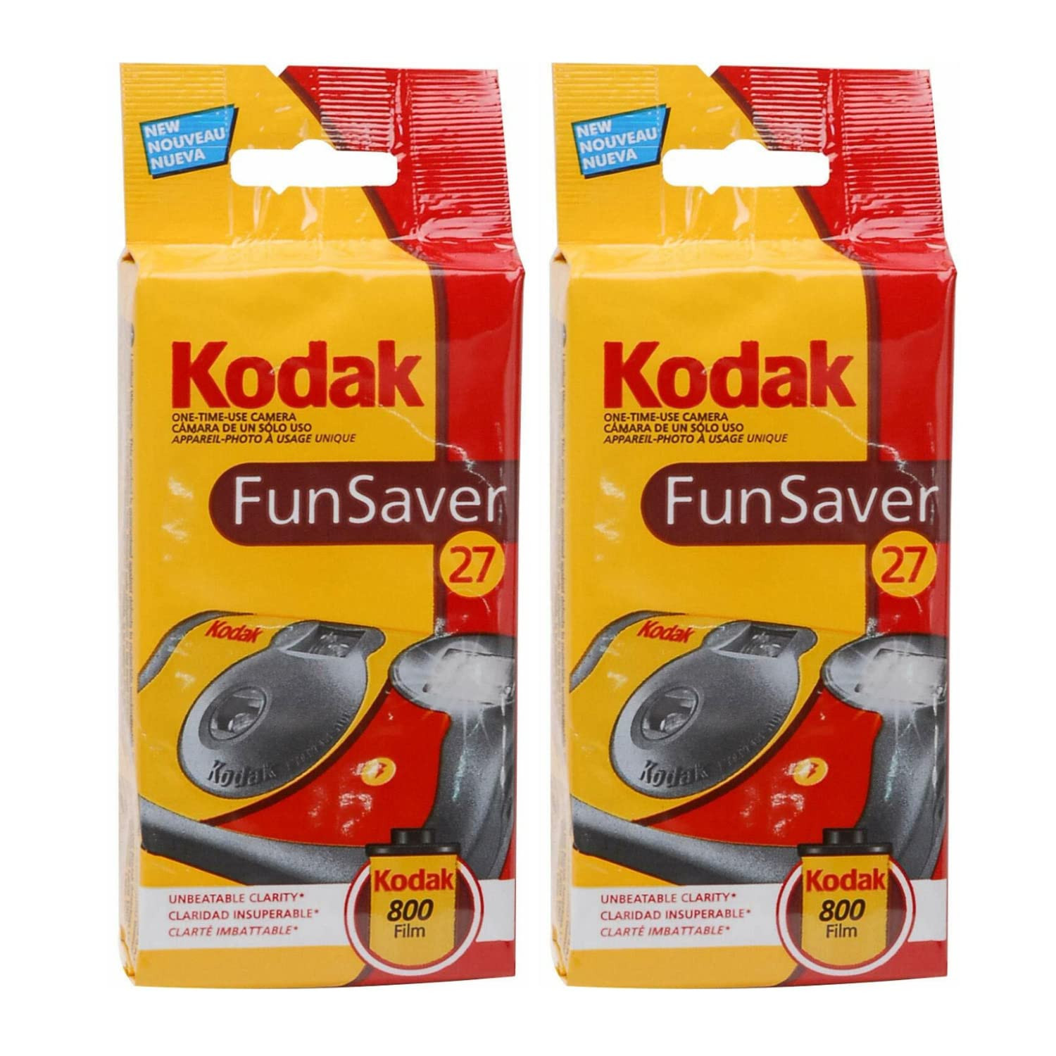 Kodak Funsaver One Time Use Film Camera (2-pack) | Amazon (US)
