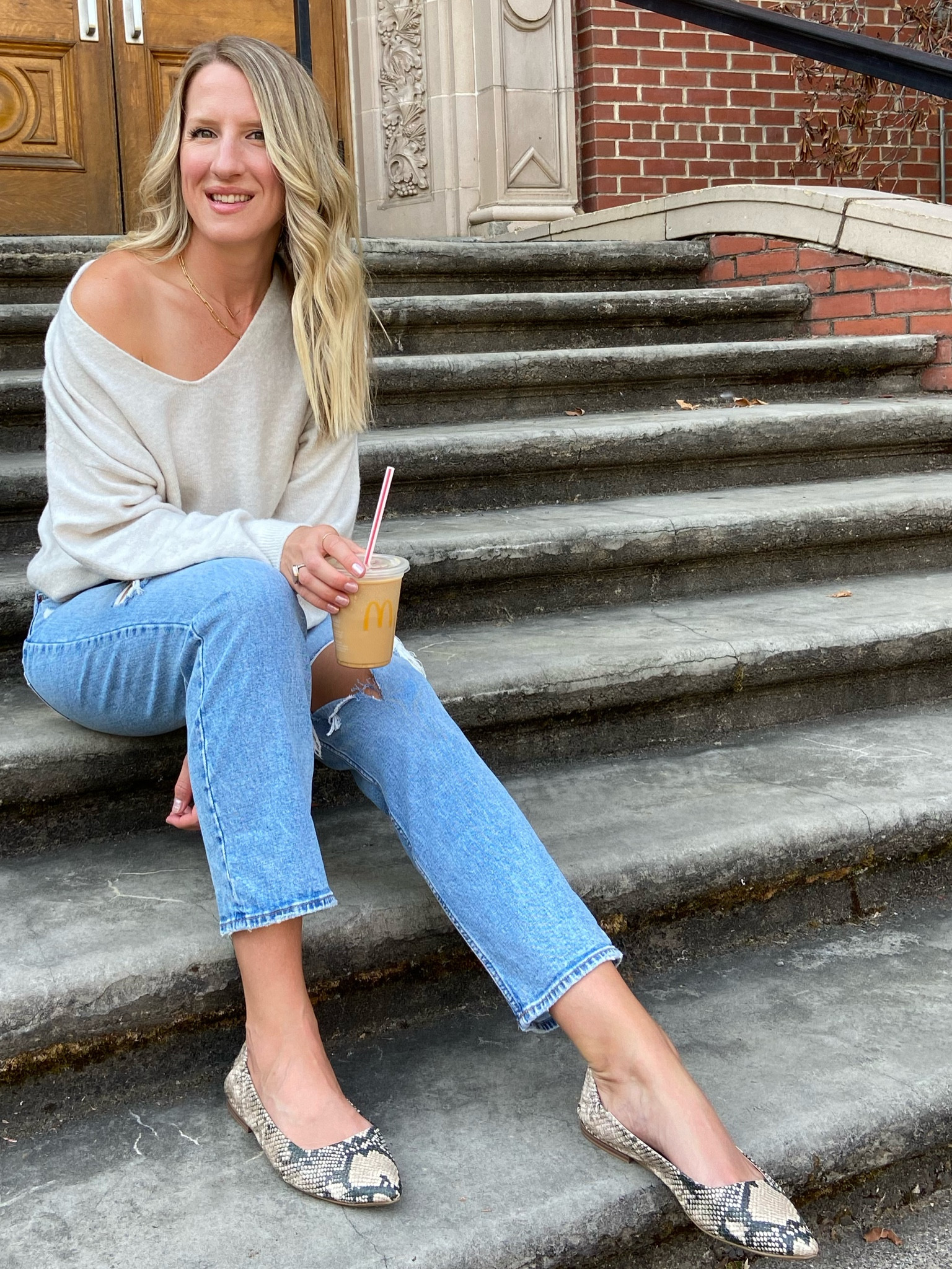 This cabin sweater from Jenni Kayne is so cozy and comfy, it’s perfect for both spring or a cooler summer day (I love pairing it with jean shorts!). Here I’m wearing it with my high waisted straight leg Abercrombie jeans! #jennikayne #offtheshoulder #sweater #cabinsweater 

#LTKstyletip #LTKsalealert #LTKunder100