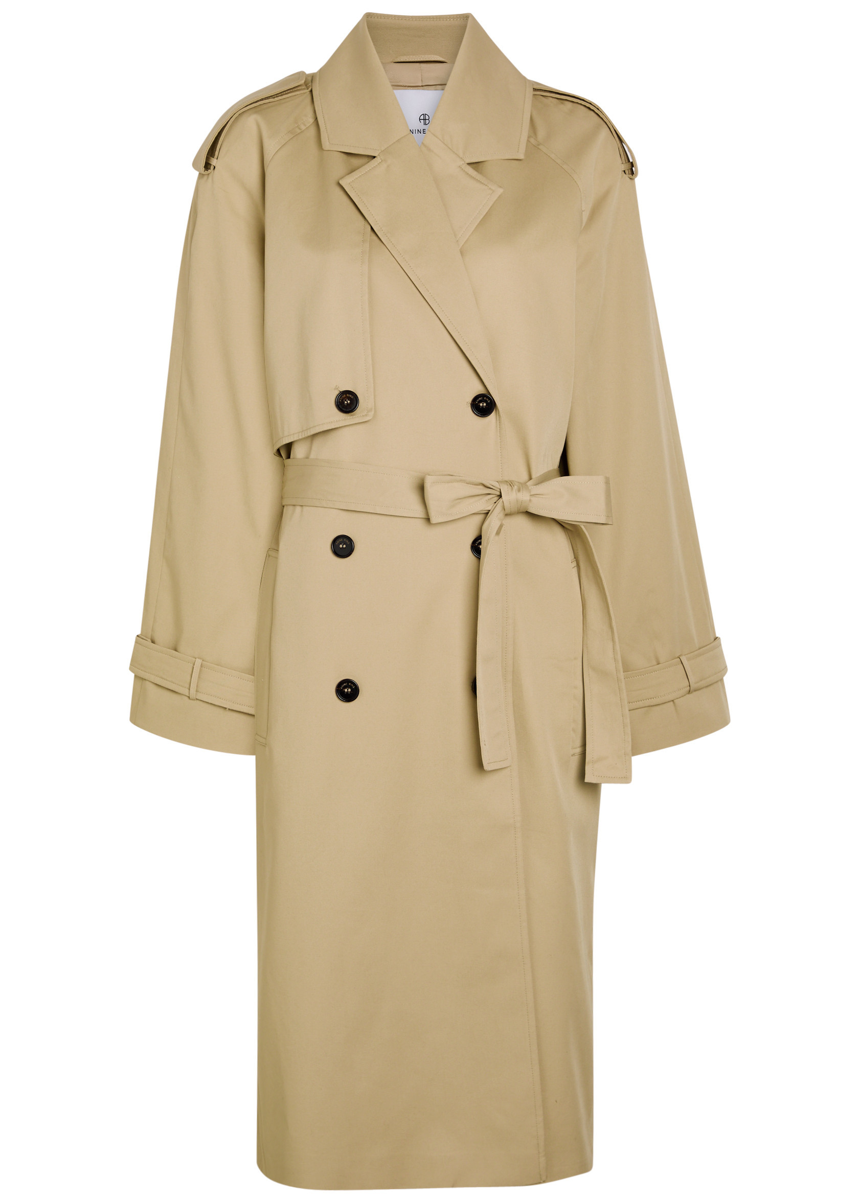 Rickie double-breasted stretch-cotton trench coat | Harvey Nichols