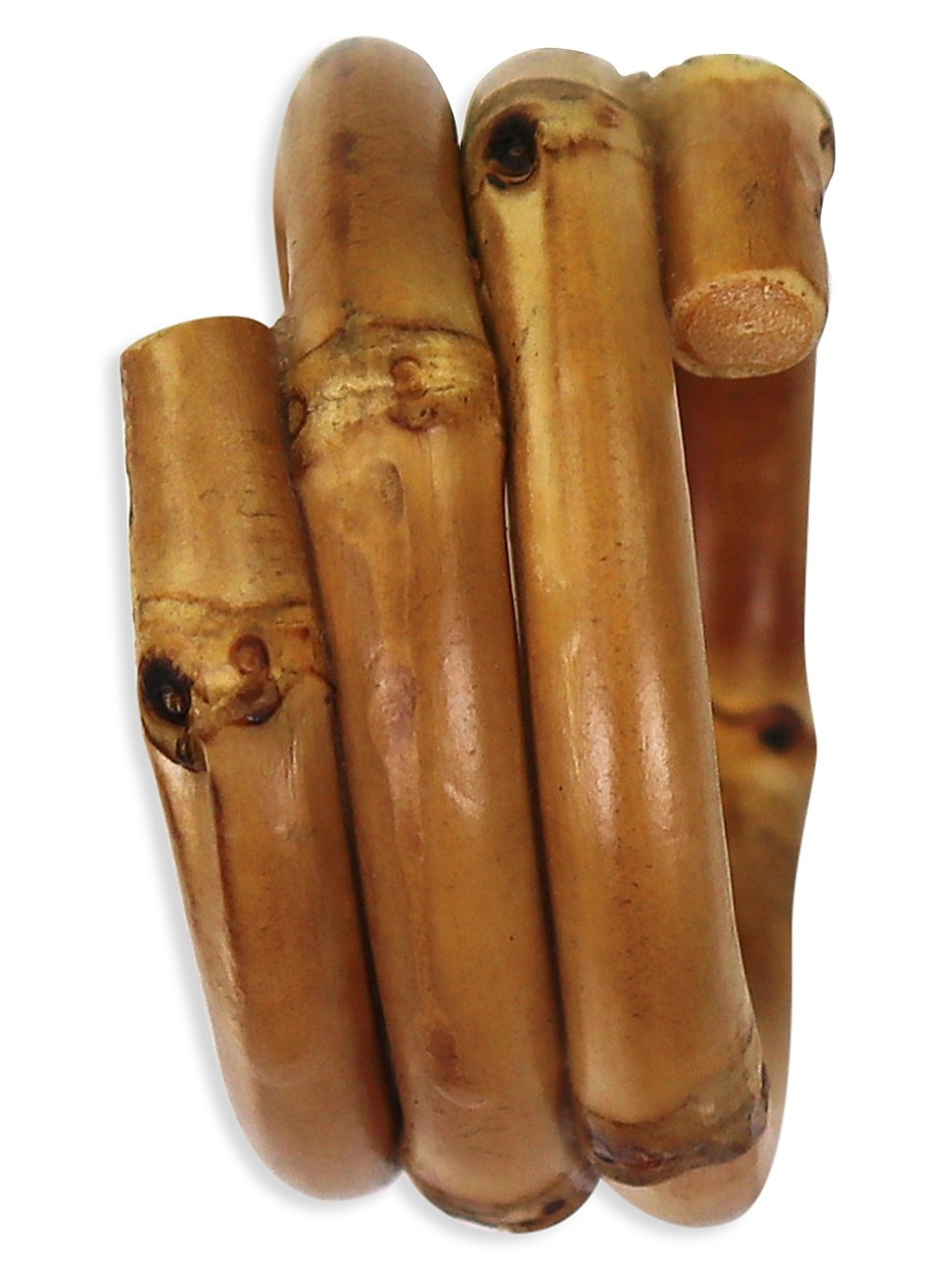 Wrapped Bamboo 4-Piece Napkin Ring Set | Saks Fifth Avenue