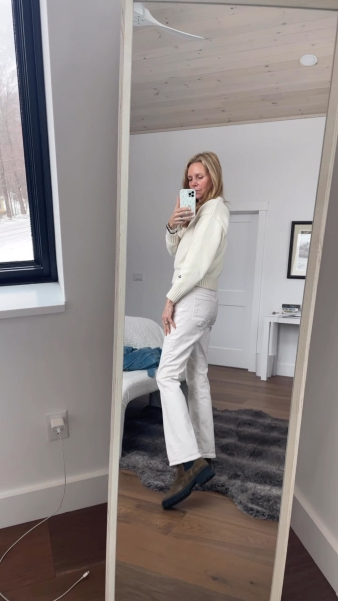 Spring whites with denim
Utility jacket

#LTKSeasonal #LTKStyleTip #LTKOver40