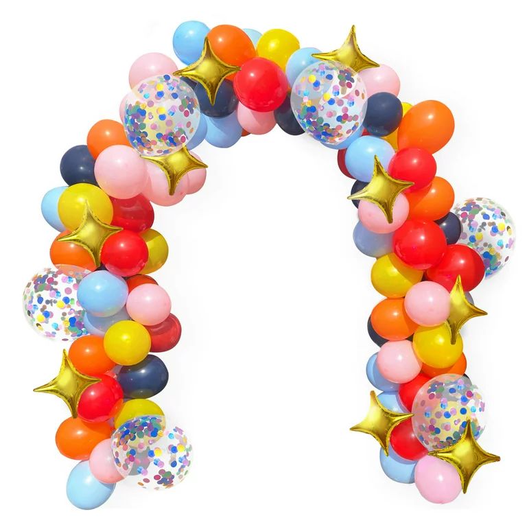Packed Party "Here to Party" 20 FT Balloon Garland Kit - Walmart.com | Walmart (US)
