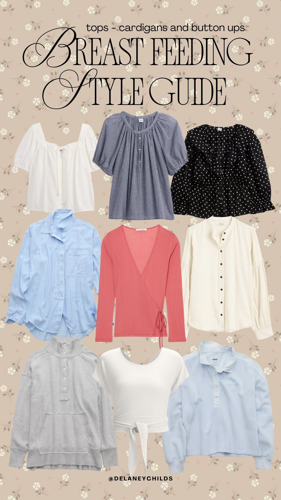Breastfeeding style guide: Button downs, cardigans, and tops 

 

#LTKBaby #LTKBump #LTKKids