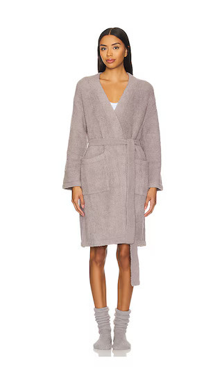 Barefoot Dreams CozyChic Solid Robe in Grey. - size XXS/XS | Revolve Clothing (Global)