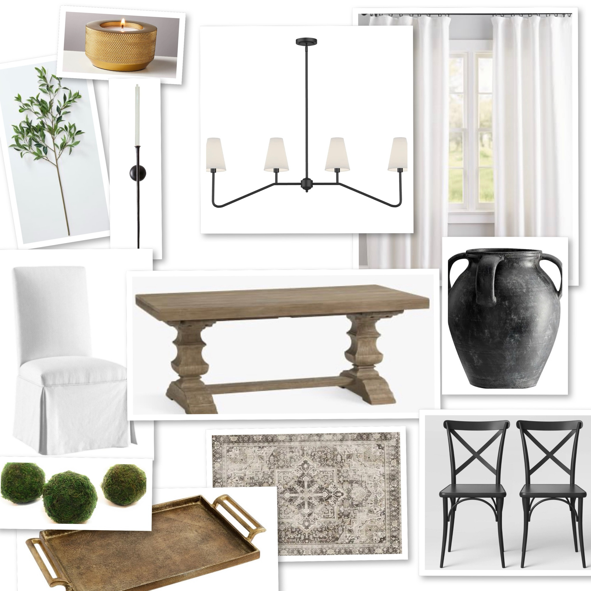 Mood board, dining room, design, interior design, open concept, dining table, eat with me, subtle chic, coastal, cottage, farmhouse

#LTKFallSale #LTKU #LTKHome